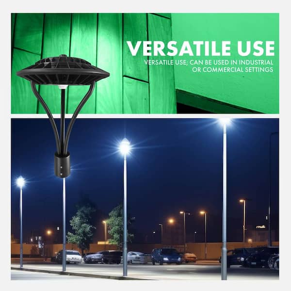 LEDone Selectable Wattage 1-Light Black Aluminum Motion LEDone Selectable Wattage 1-Light Black Aluminum Motion