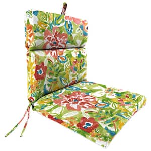 44 in. L x 22 in. W x 4 in. T Outdoor Chair Cushion in Sun River Garden