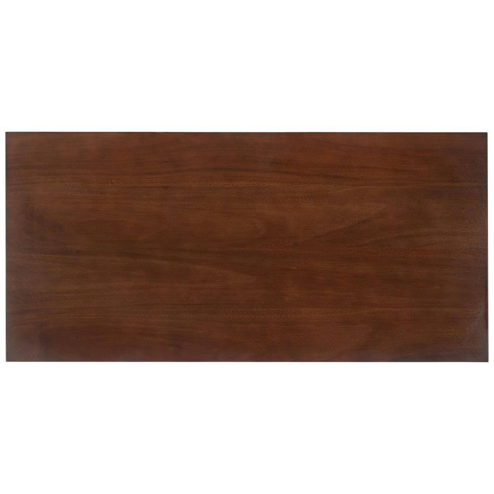 Asymmetrical A-Frame Walnut Writing Desk - 46"