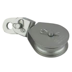 2 in. Zinc-Plated Swivel Eye Cable Block
