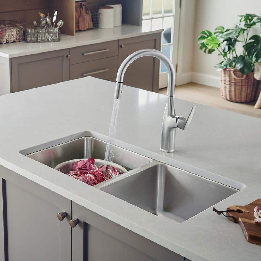 Formera 33" Double Bowl Stainless Steel Undermount Kitchen Sink