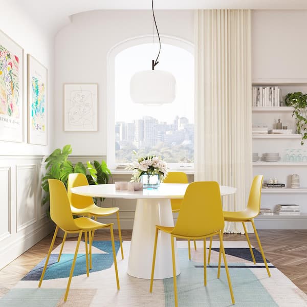 Isla Chair in Sunburst Yellow (Set of 4)