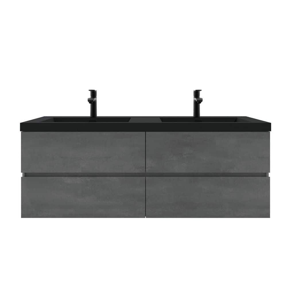 Tona Edi 60 in. Double C. Ash Bath Va...