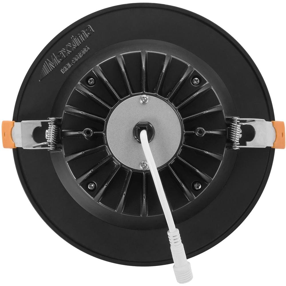 Ultra-Thin Black Aluminum LED Round Recessed Downlight