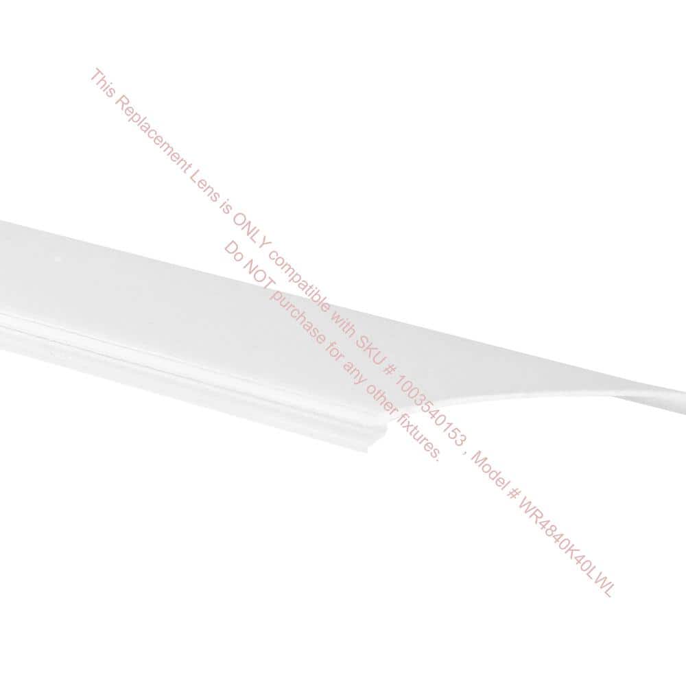 4 ft. LED Slim Wrap Light Replacement Lens