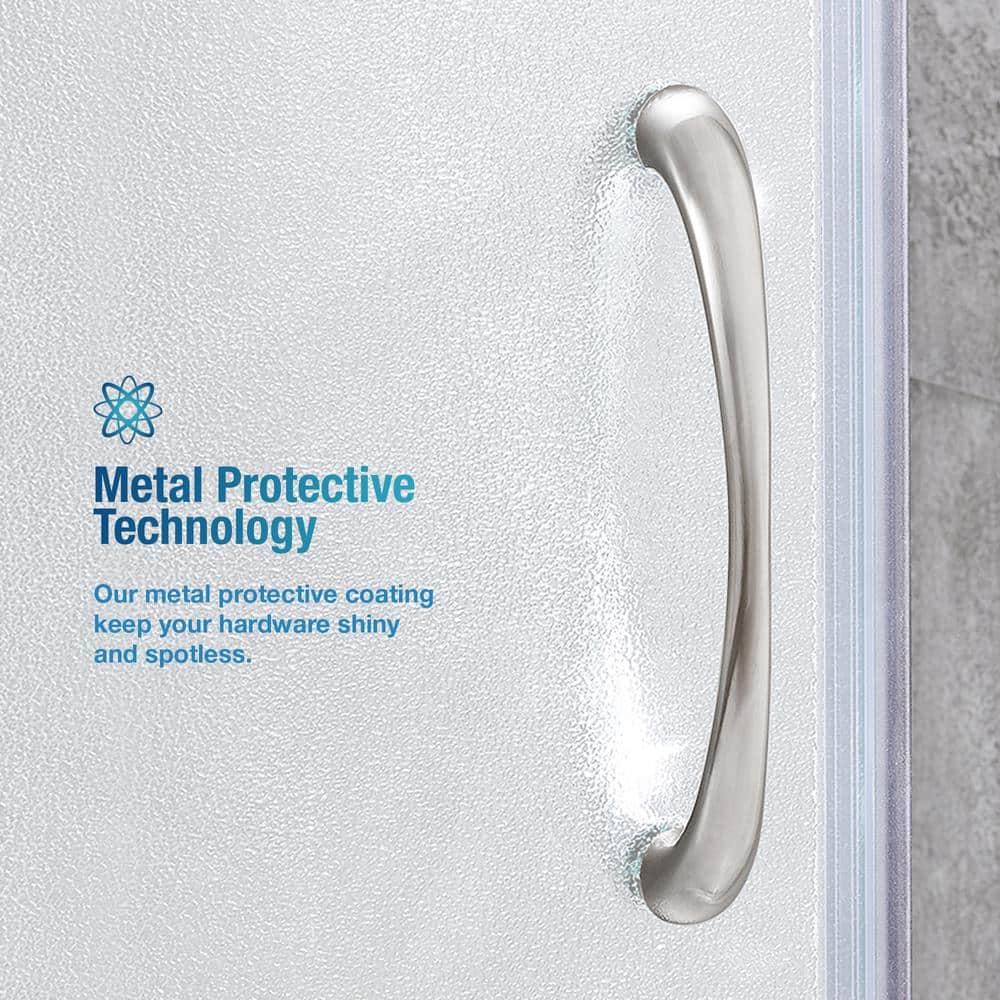 Breeze 32'' Frosted Glass and Acrylic Corner Shower Kit