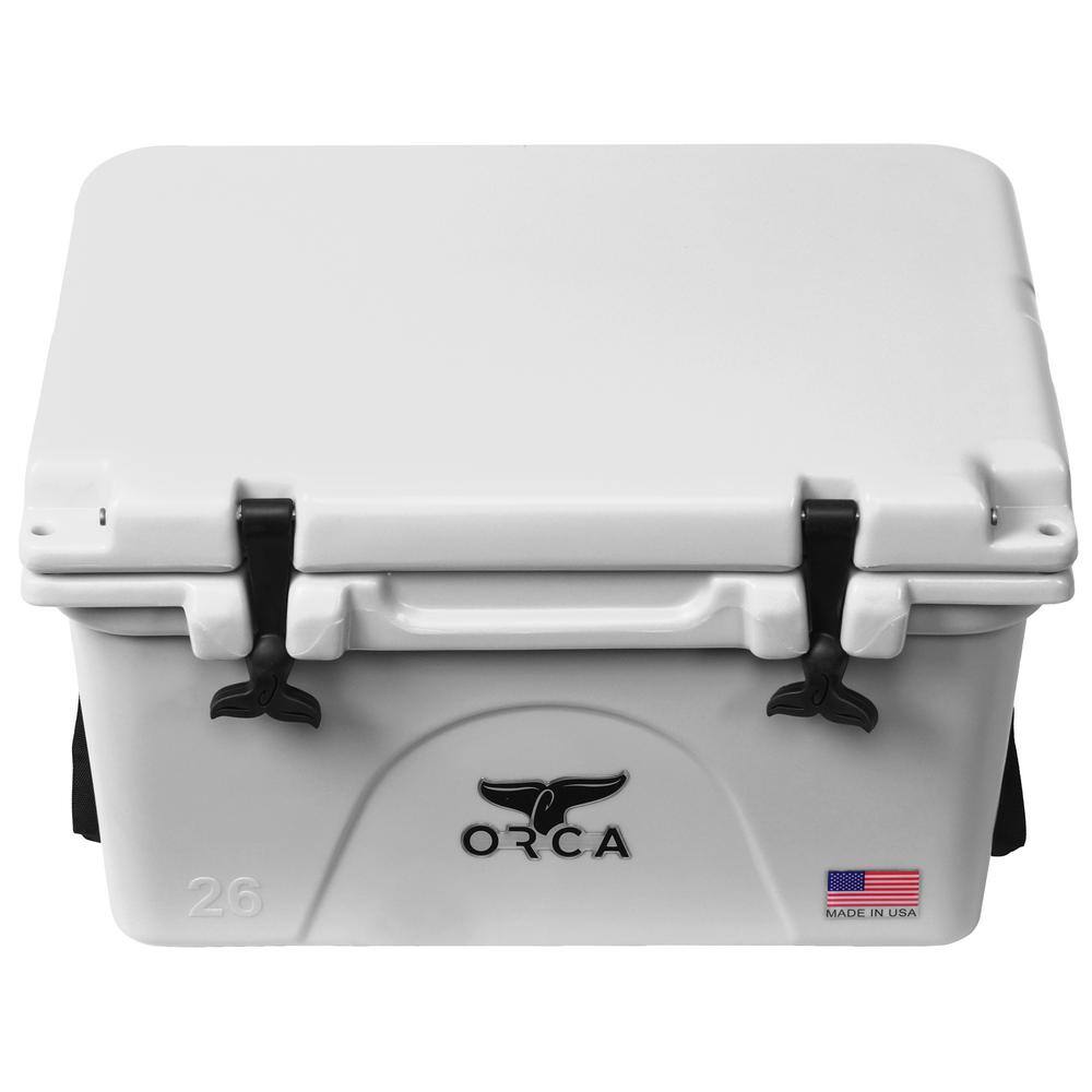 ORCA White 26 Qt. Cooler ORCW026 - The Home Depot