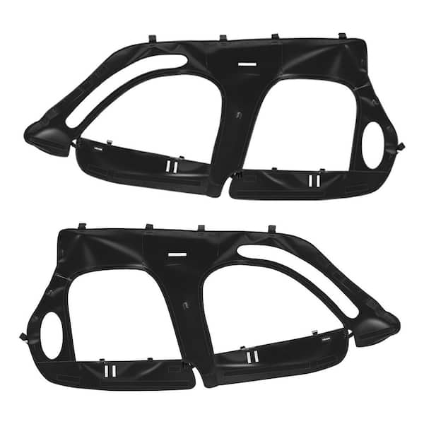 Cab Enclosure Upper Doors, Compatible with Polaris RZR XP4 1000/Turbo, Soft Upper Doors, Zipper UTV Soft Side Window Kit