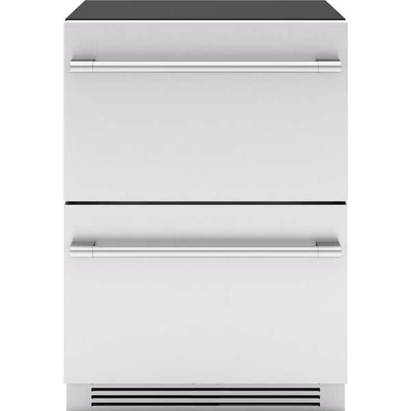 Presrv 24 in. Dual Zone Refrigerator Freezer Drawers