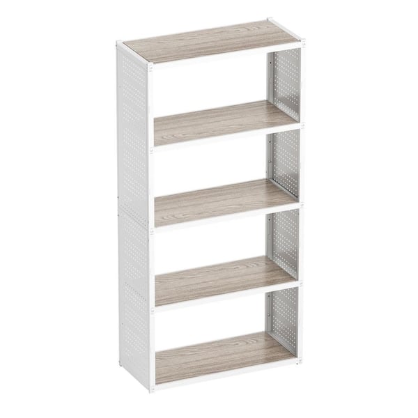 FLEXIMOUNTS 5-Shelf Heavy-Duty Steel Garage Storage Shelving Unit
