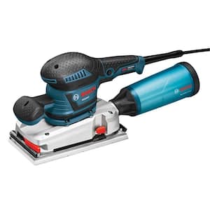 3.4 Amp 1/2 in. Corded Electric Finishing Orbital Sander Kit with Vibration Control for 4.5 in. x 9 in. Sheets