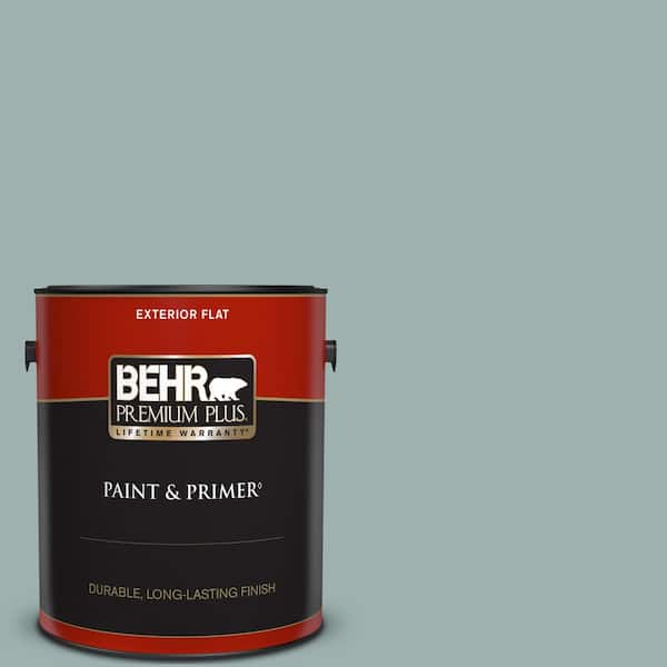 BEHR PREMIUM PLUS 1 gal. #PPF-36 Veranda Charm Flat Exterior Paint & Primer