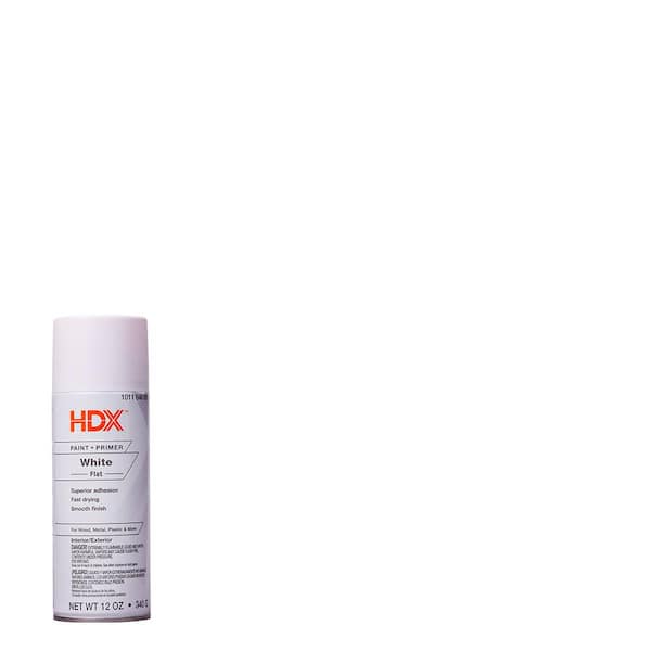 12 oz. Paint and Primer Flat White Spray Paint