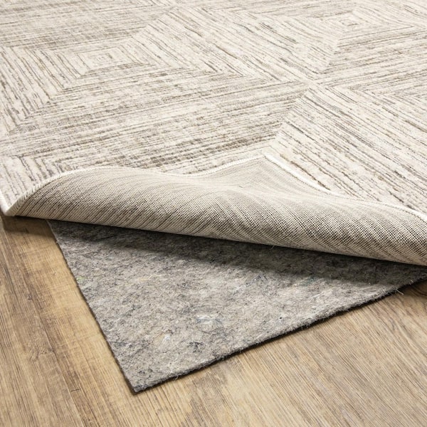 Complete Gray 7ft. x 9 ft. Dual Surface Non-Slip Rug Pad