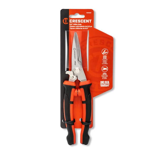 Crescent Wiss 8-1/2 in. Stainless Steel EZ Utility Snip