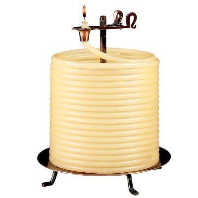 Best Candle by the Hour 80-Hour Vertical Candle Eco-Friendly Natural Beeswax New 