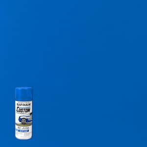 11 oz. Matte Blue Custom Lacquer Spray Paint (6-Pack)