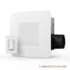 110 CFM Ceiling/Wall Easy Roomside Installation Bathroom/Bath Exhaust Fan with Adjustable LED Lighting, Humidity Sensing