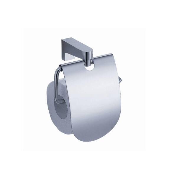 Fresca Generoso Single Post Toilet Paper Holder in Chrome