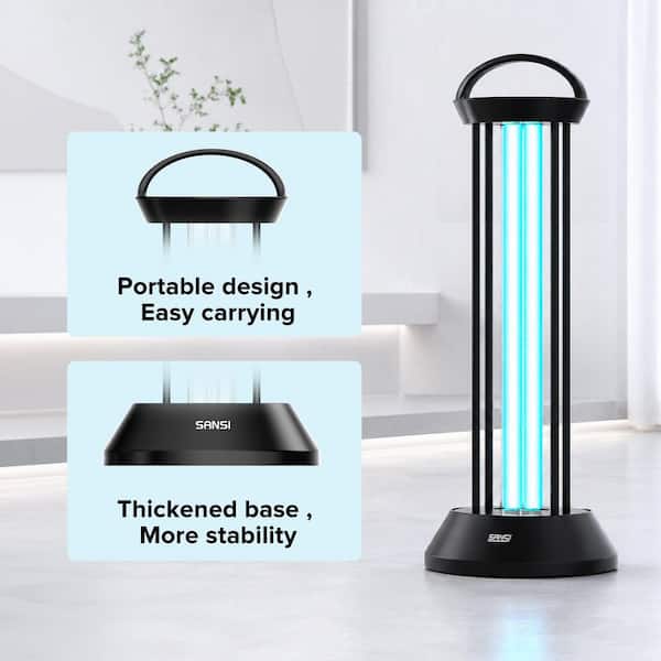 SANSI 60W Ozone Free UV Sanitizer Light with Remote 254nm