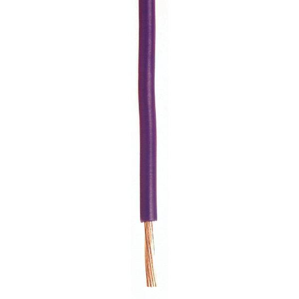 Audiopipe 18 Gauge Car Audio Primary Wire - 500ft Spool - Purple - Remote/Power/Ground