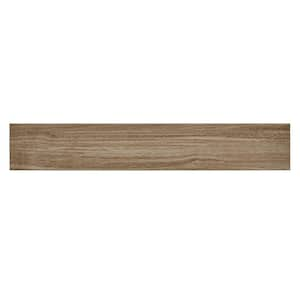 Trace Meadow 6 in. x 6 in. Golden Brown Glazed Porcelain Floor and Wall Tile Sample