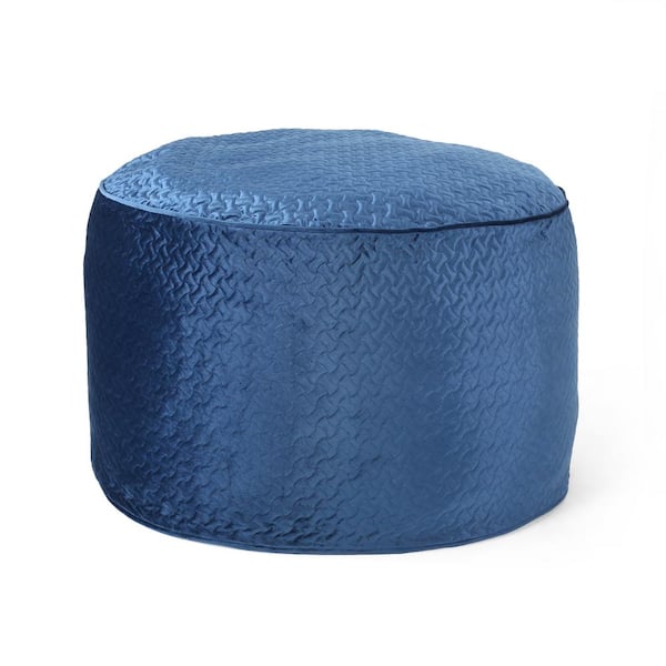 A Pouf Provides Convenient Seating (and Won't Make Your Back Ache)