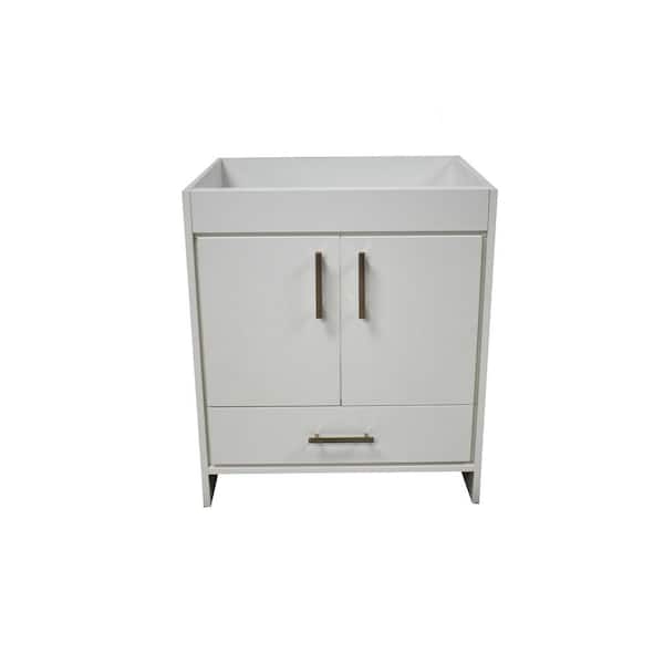 VOLPA USA AMERICAN CRAFTED VANITIES Capri 30 in. W x 21 in. D Bathroom Vanity Cabinet Only in White