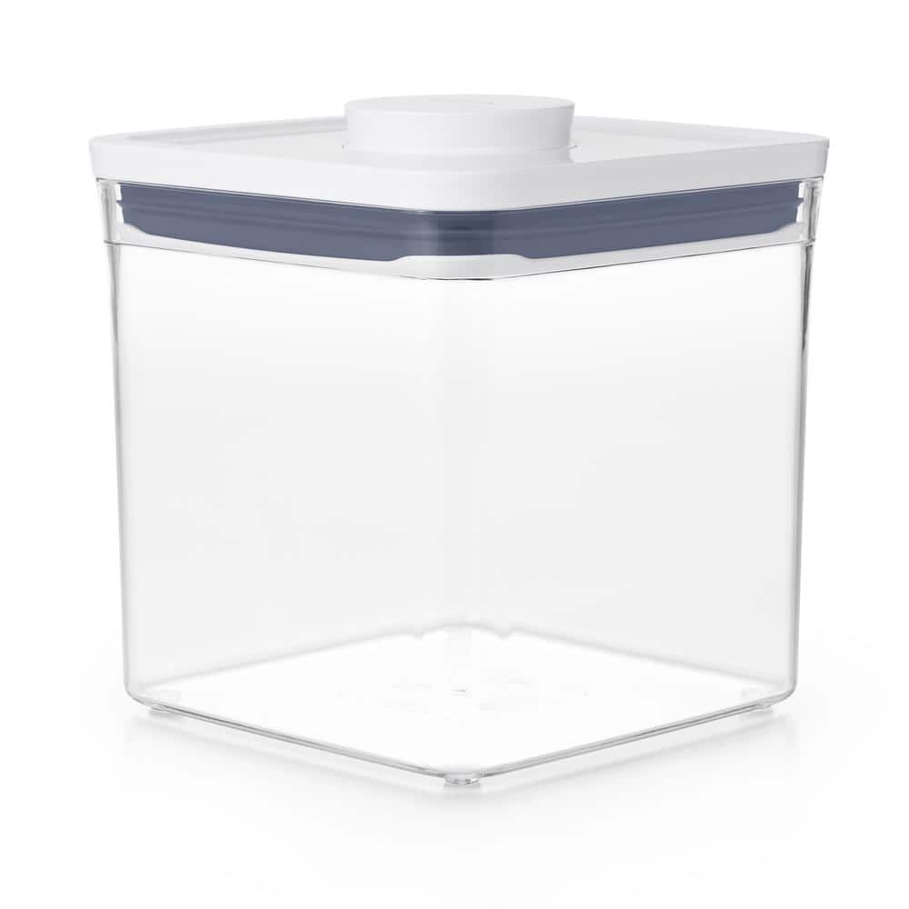OXO Good Grips 2.8 Qt. Big Square Short POP Food Storage Container with Airtight  Lid 11233600 - The Home Depot