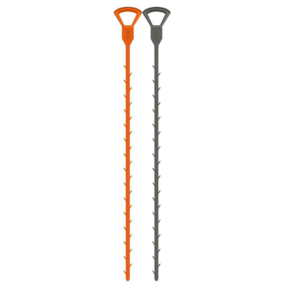 HDX 20 in. Hair Snake 90830 - The Home Depot