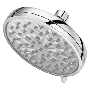 Hydrofuse 6-Spray With 1.75 GPM 5.563 in. Wall Mount Fixed Shower Head in Polished Chrome