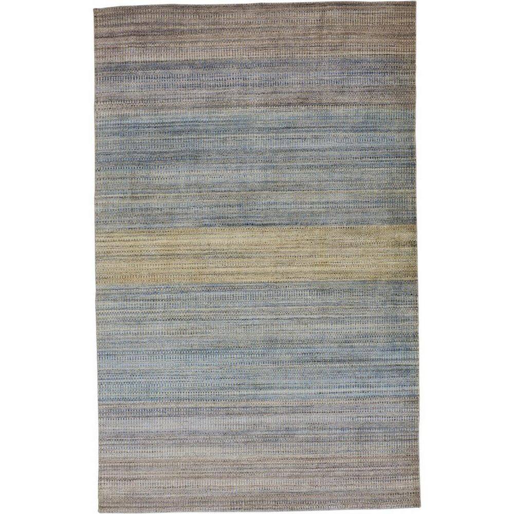 2 ft. x 8 ft. Blue, Gray Ombre Area Rug price history on PriceWatchPro