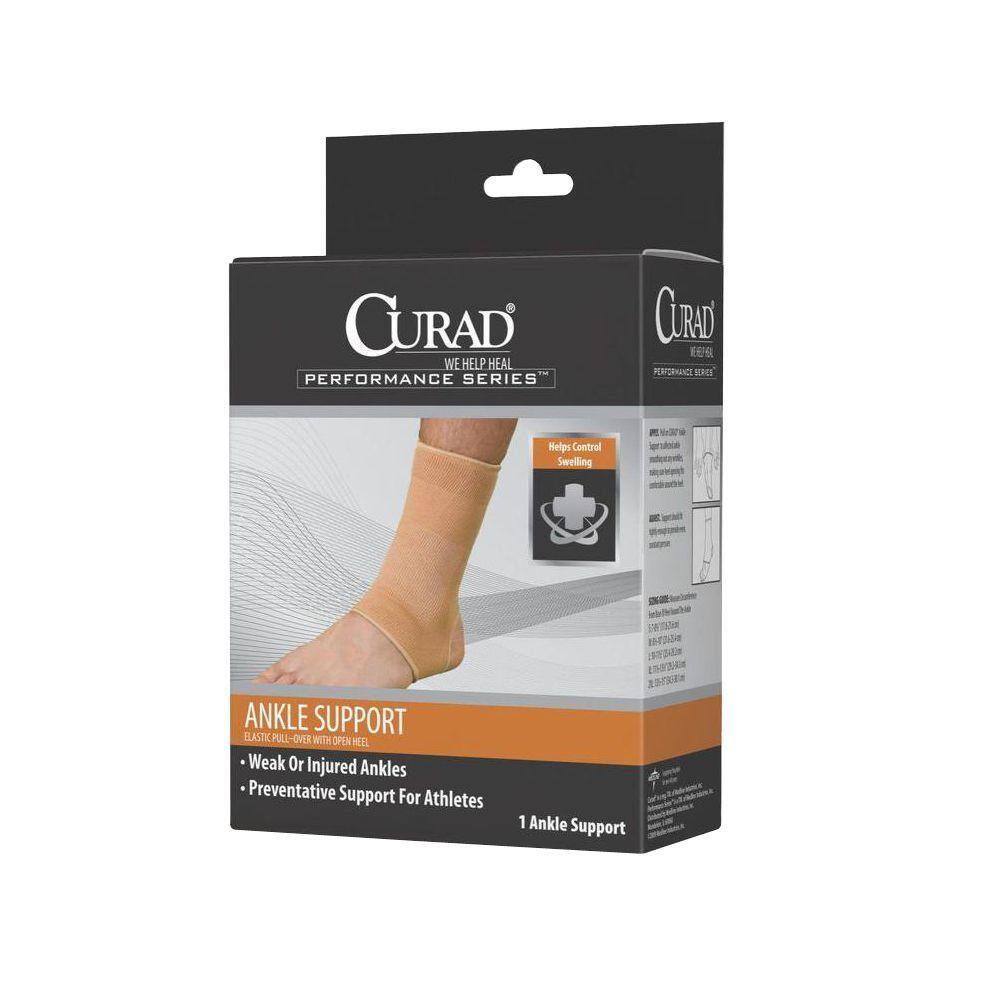 UPC 884389101431 product image for Curad Medium Elastic Open Heel Ankle Support | upcitemdb.com