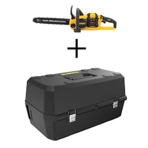 60V MAX 16in. Brushless Battery Powered Chainsaw Kit with (1) FLEXVOLT 3Ah Battery, Charger & Case