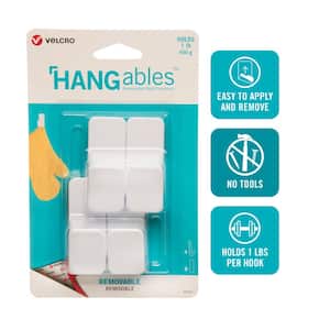 HANGables Removable Small Hook in White (4-Count)