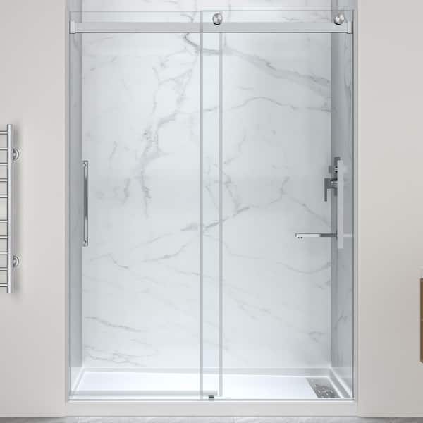 ANZZI Stellar 48 in. L x 32 in. W x 76 in. H Alcove Shower Kit