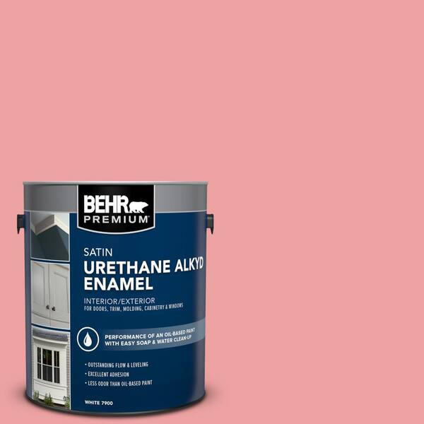 1 gal. #P170-3 Infatuation Urethane Alkyd Satin Enamel Interior/Exterior Paint