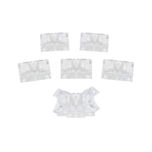 WireGrip White Tape-to-Tape Splice Connector for Tape Light (6-Pack)
