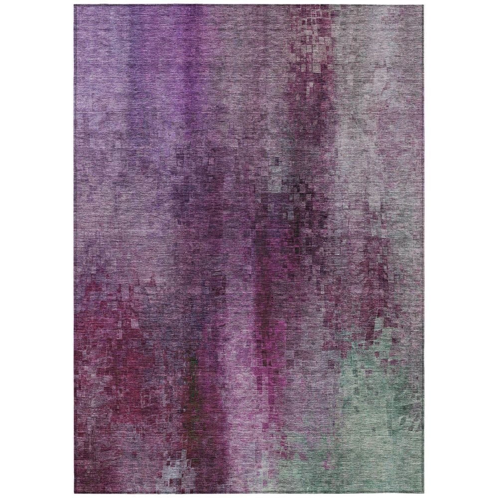 Chantille Machine Washable Indoor/Outdoor Abstract ACN2241 Purple 2 ft. 6 in. x 3 ft. 10 in. Area Rug price history on PriceWatchPro