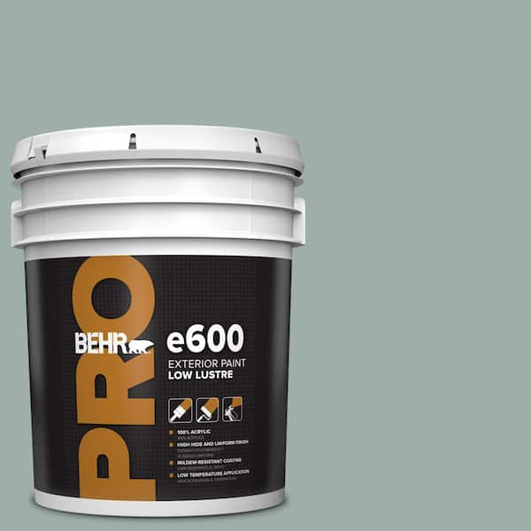 BEHR PRO 5 gal. #HDC-CT-22 Aged Jade Low Luster Exterior Paint