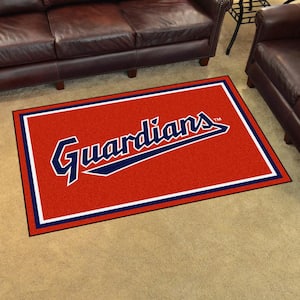 FANMATS Cleveland Guardians Navy 1.5 ft. x 2.5 ft. Starter Area Rug 30733 -  The Home Depot
