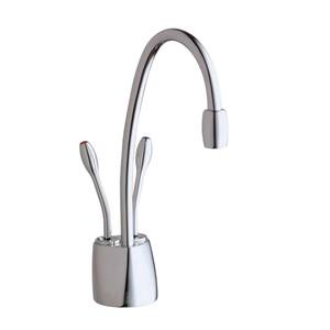 Indulge Contemporary Series 2-Handle 8.4 in. Faucet for Instant Hot & Cold Water Dispenser in Chrome