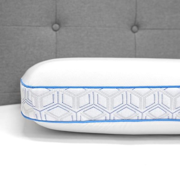 SensorPEDIC Cool Coat Gel-Infused Memory Foam Performance Pillow 