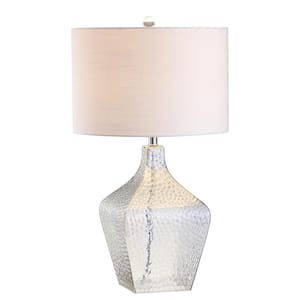 Jane 26 in. Glass Table Lamp, Clear