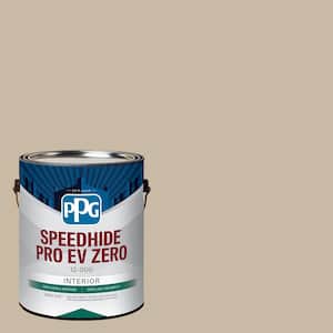 Speedhide Pro EV Zero 1 gal. PPG1097-4 Dusty Trail Flat Interior Paint