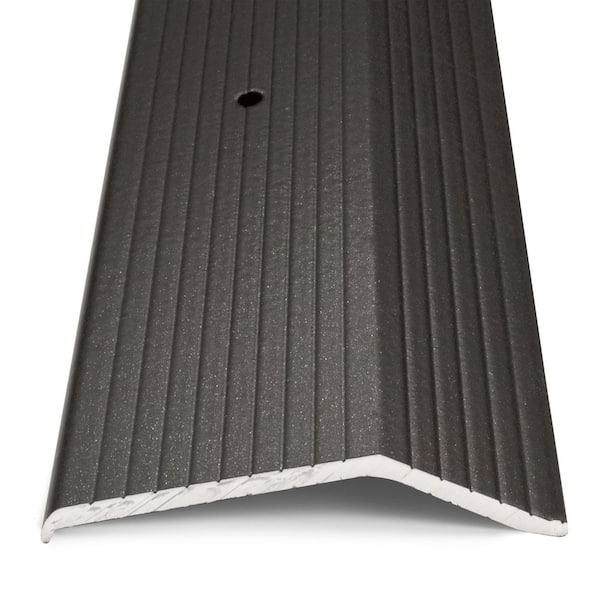 Mineral Bronze 2 in. x 36 in. Aluminum Carpet Trim Transition Strip