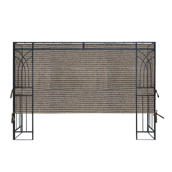 APEX GARDEN 122 in. L 10 ft. Polyethylene PE Privacy Panel (1-Sided Wall Panel Only, 2/3 Length)