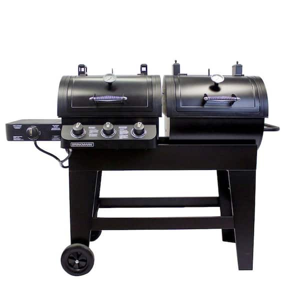 Brinkmann 3-Burner Dual Function Gas/Charcoal Grill