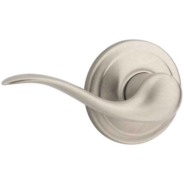 Kwikset Tustin Satin Nickel Hall/Closet Door Lever