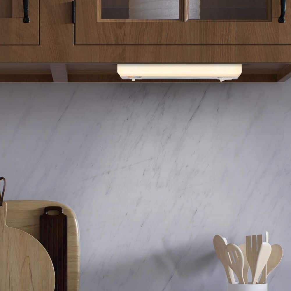 9-inch Adjustable White Aluminum LED Under Cabinet Light